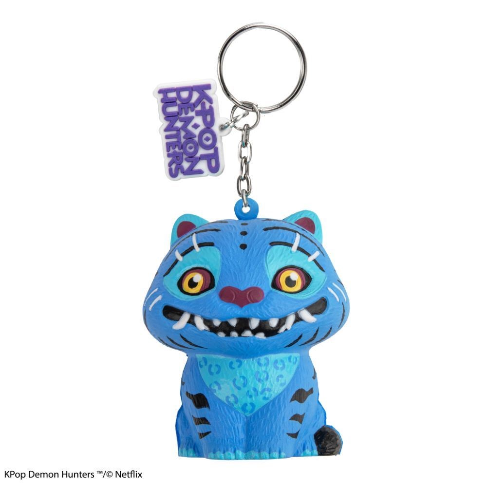 Merchandising Kpop Demon Hunters Derpy Tiger Squishy Keychain