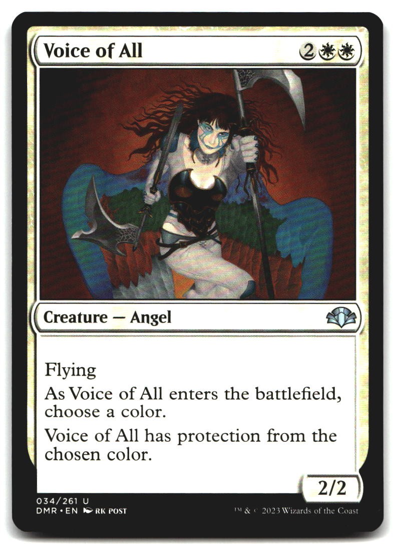 Voice of All 34 Dominaria Remastered U quasi nuovo Magic: The Gathering