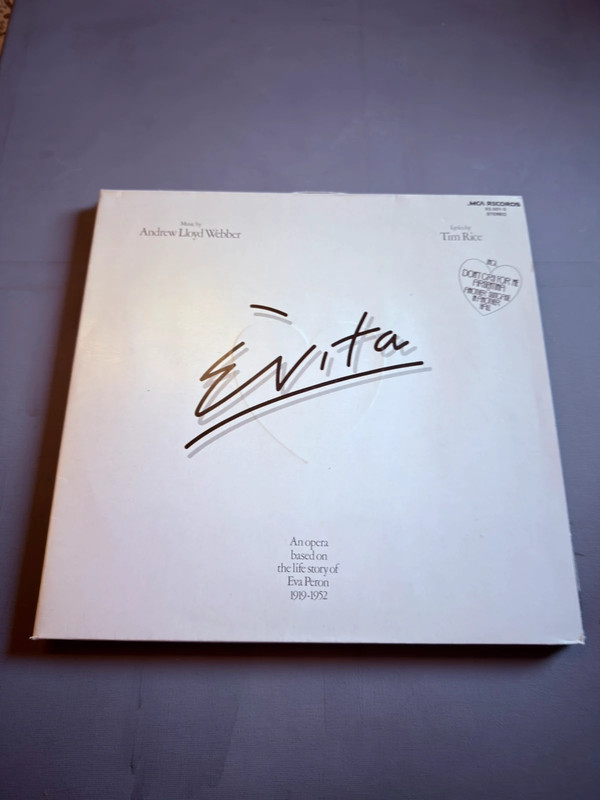 Evita Lp Vinyl Schallplatte