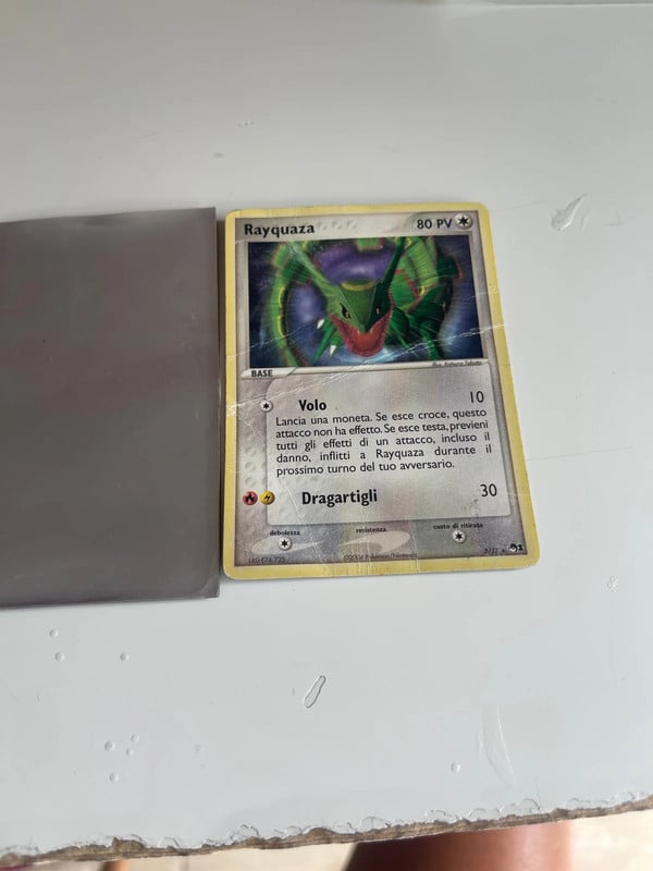 Carta pokemon Rayquaza