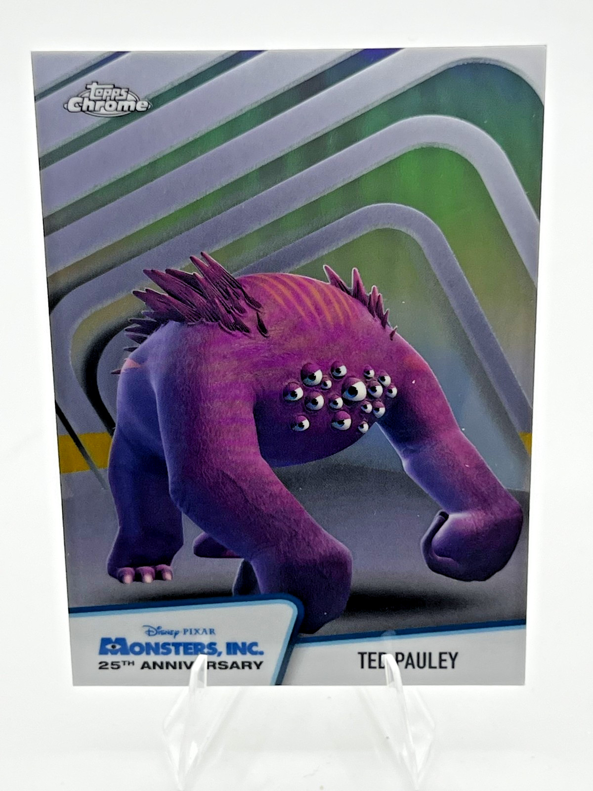 2026 Topps Disney Chrome Monsters Inc 25° anniversario #MI-15 Ted Pauley