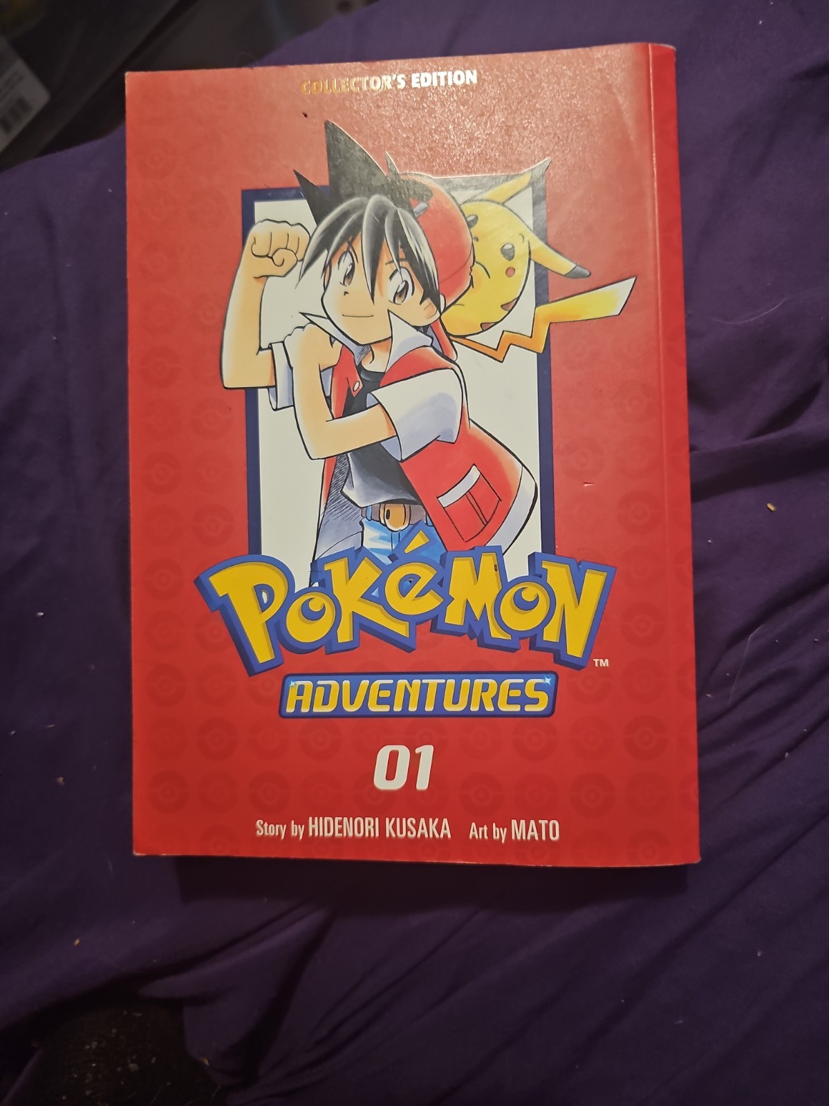 Pokemon Avventure Edizione da Collezione Volume 1 Manga Inglese 1° Edizione Stampa