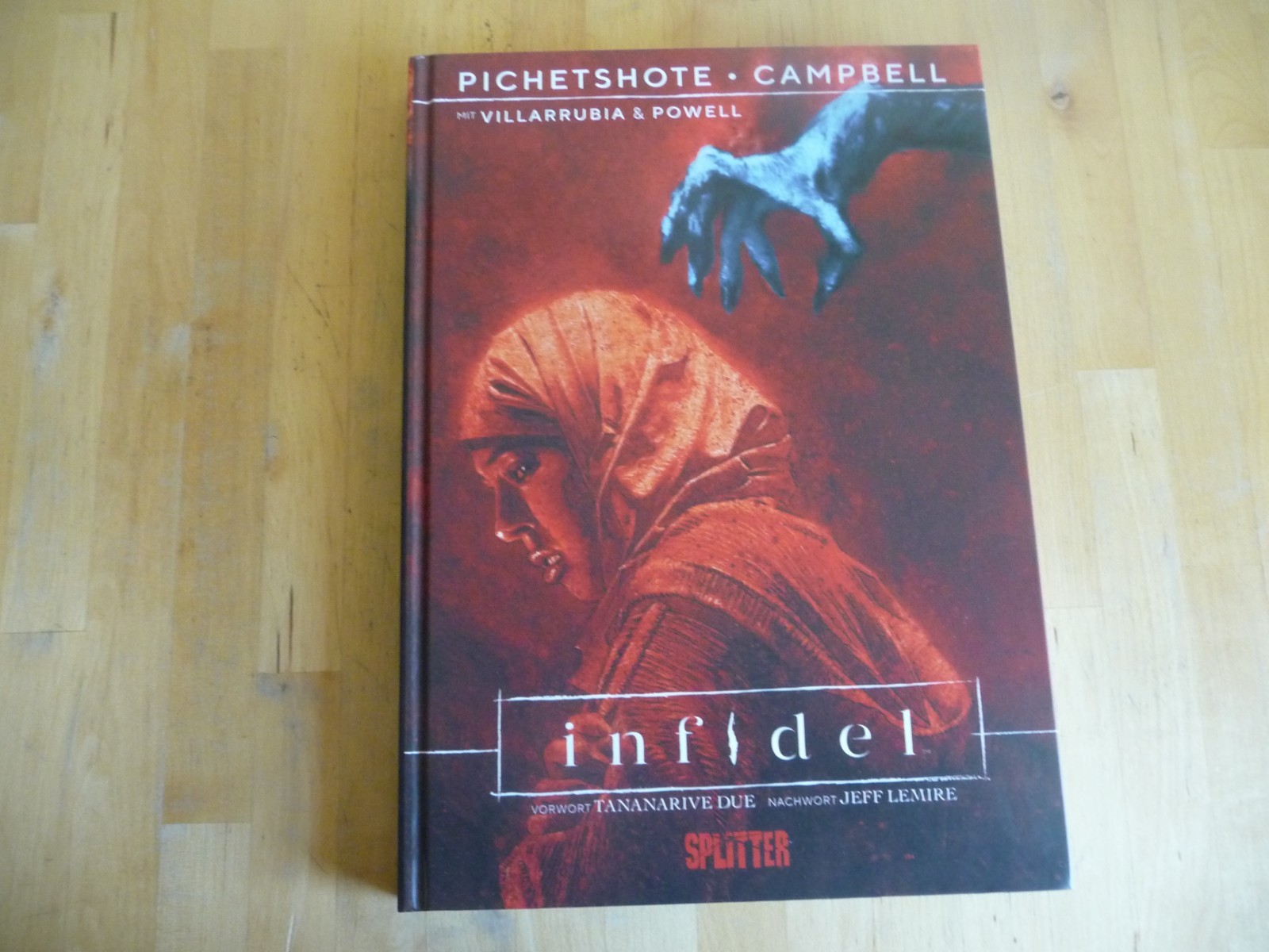 Infidel Splitter copertina rigida