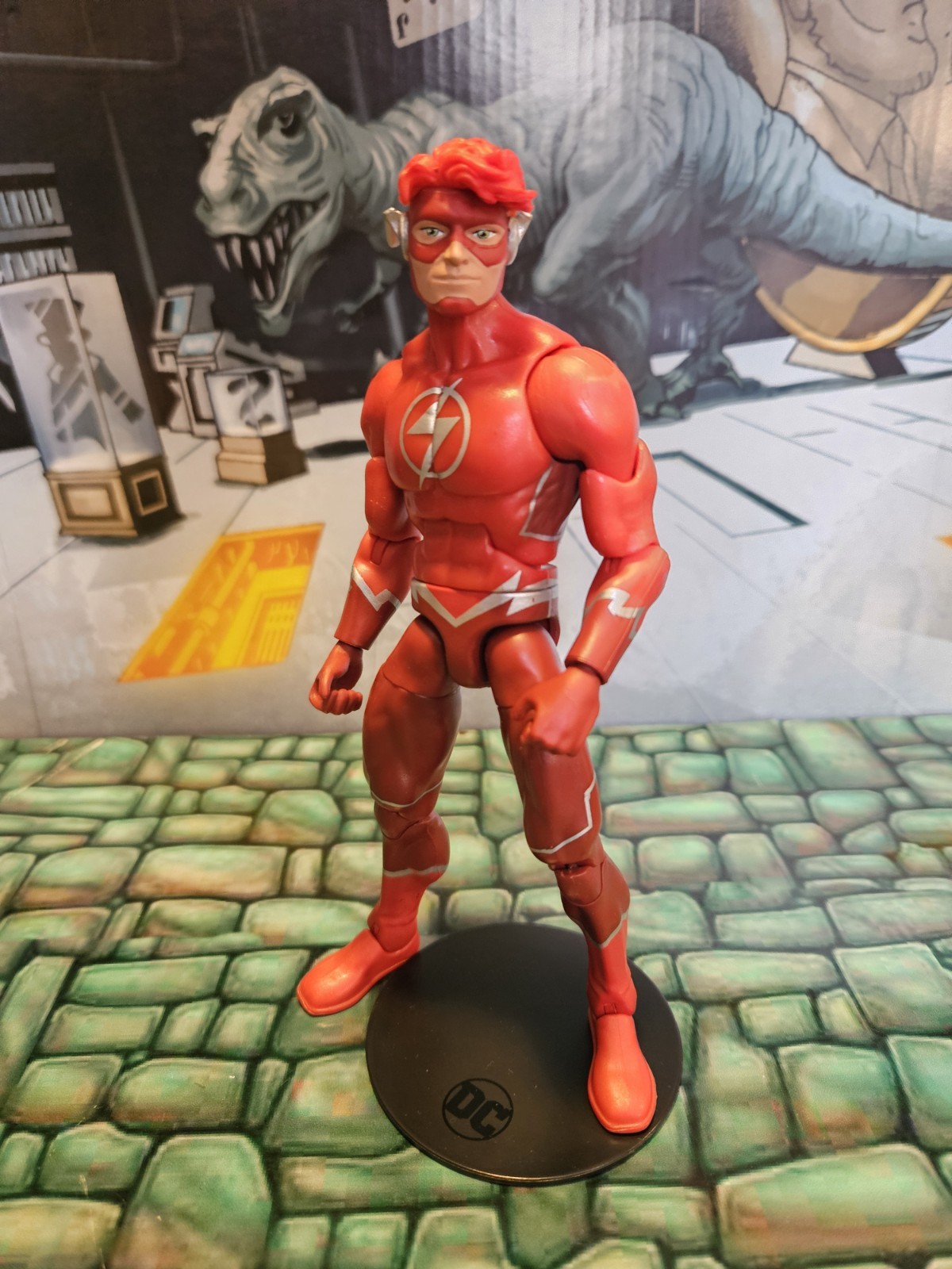 Mattel DCUC Universe Classics Wally West Flash. (Personalizzato)