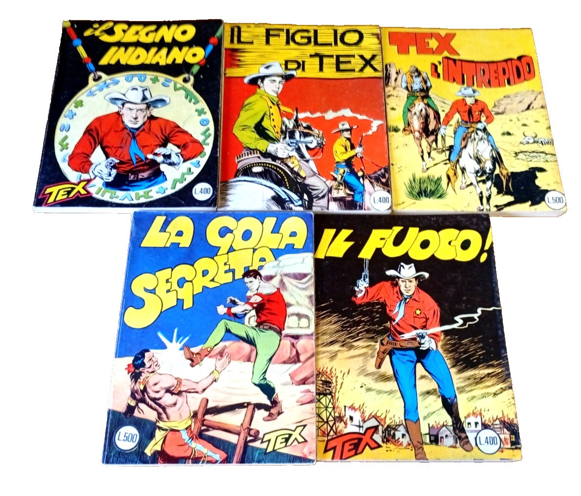 TEX - LOTTO/SEQUENZA  11-12-13-14-16  ristampa