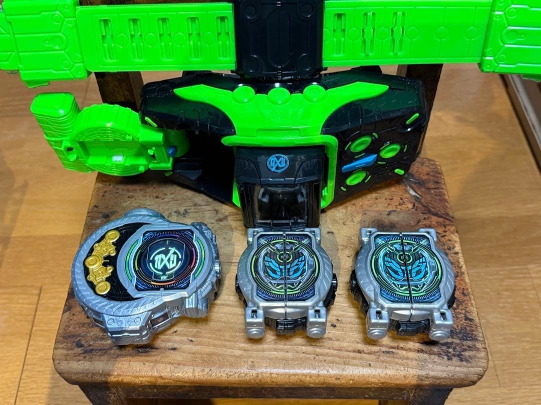 Kamen Rider Masked Zi-O DX BeyonDriver Morpher Woz Ginga Ridewatch 4p Set