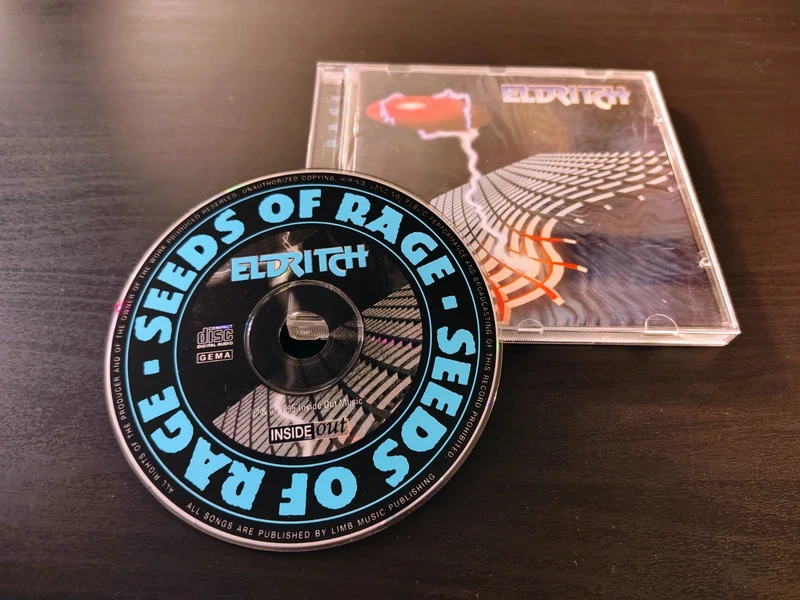 Eldritch – Seeds Of Rage (CD Ed EU 1995 - Heavy Metal)