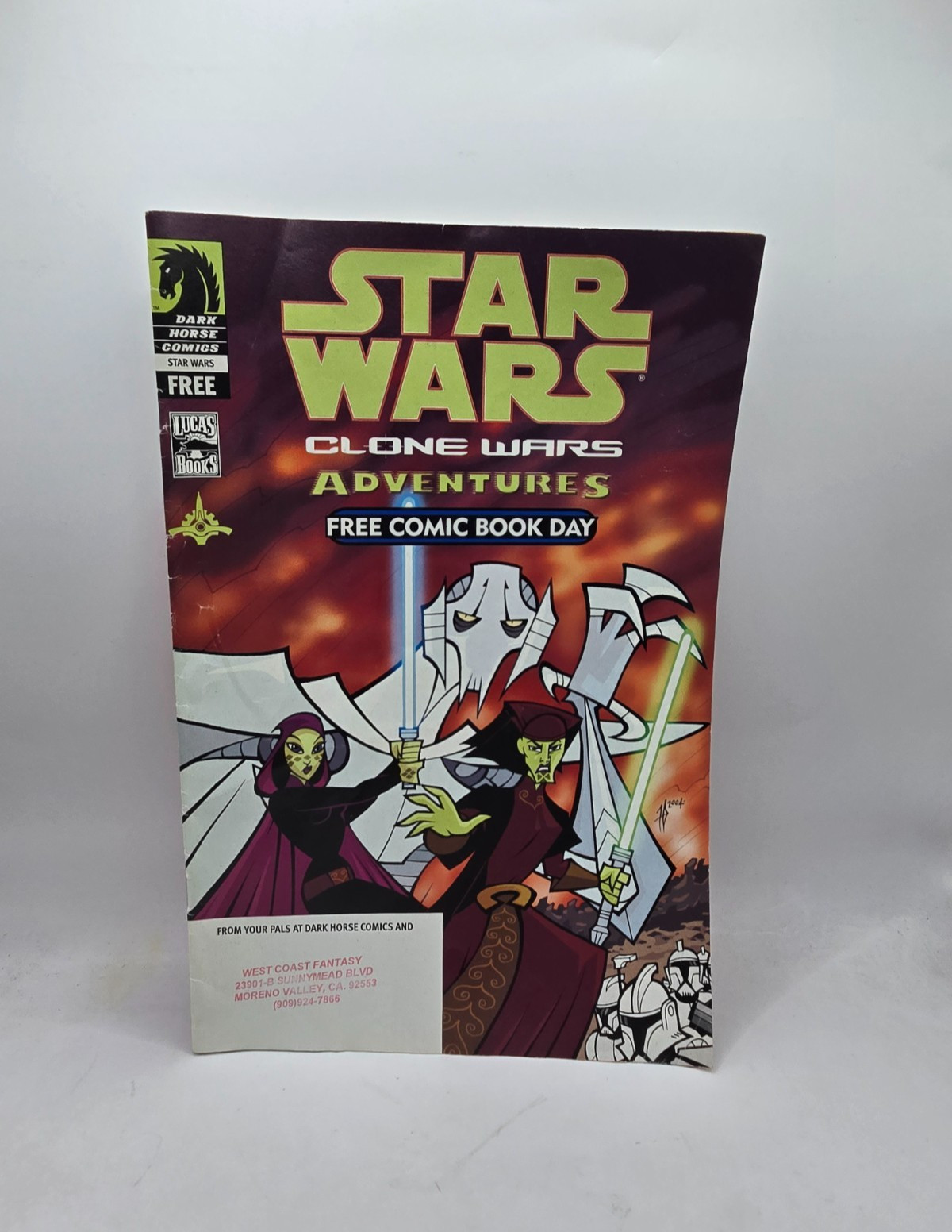 Star Wars Clone Wars Adventures FCBD Free Comic Book Day - 1° Generale Grievous