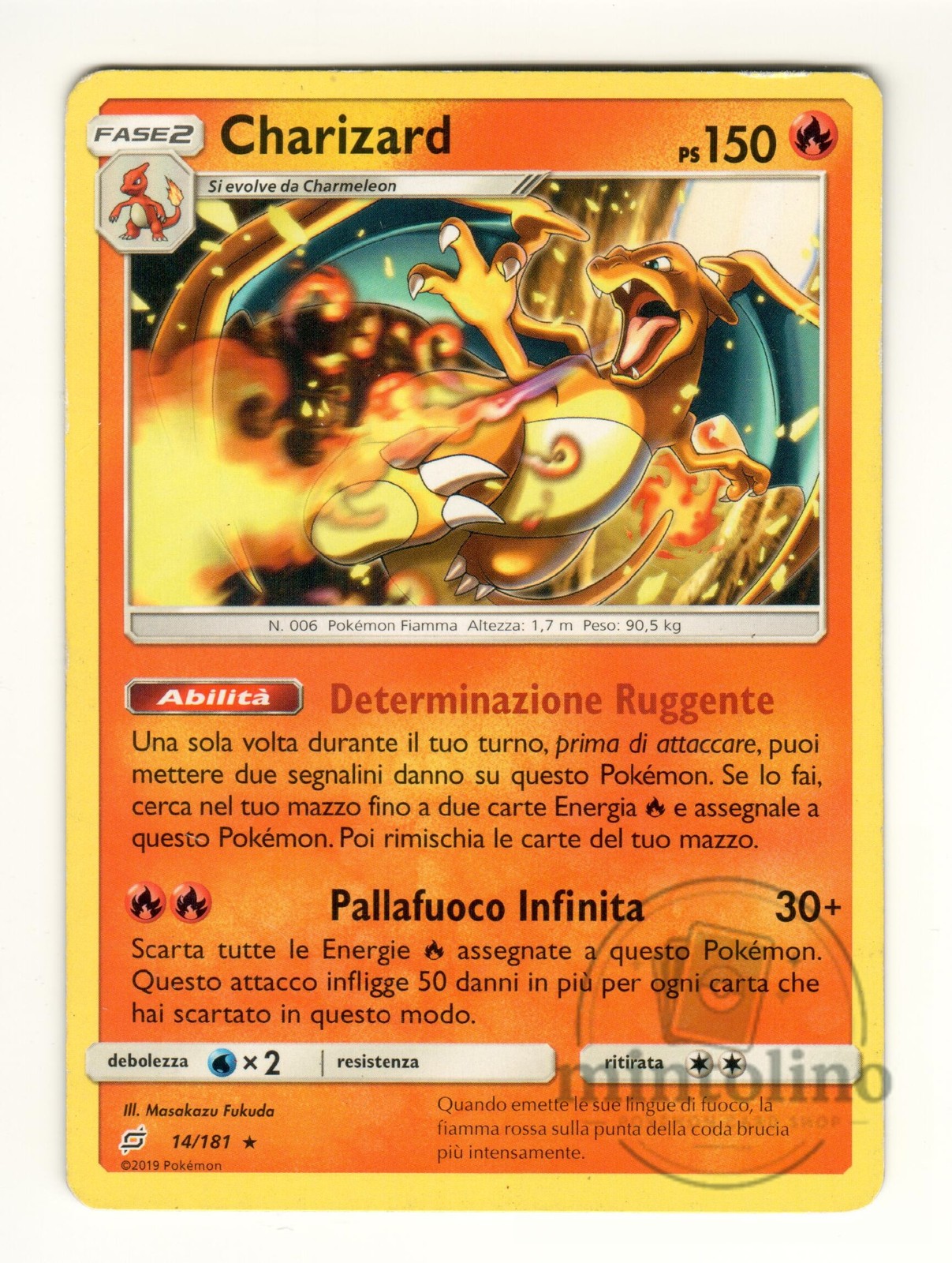 Charizard - TEU #14/181 Squadra d'Assalto Pokemon GCC ITA