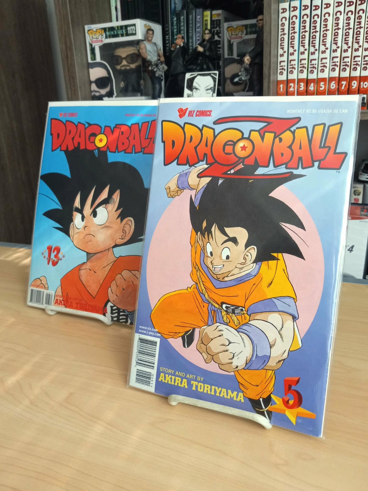 Dragon Ball Z Parte Due #5 Seconda Stampa + Dragon Ball Parte Due #13 Viz Toriyama