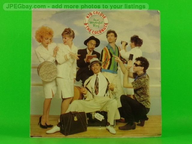 KID CREOLE & THE COCONUTS I'M A WONDERFUL THING BABY (PICTURE SLEEVE) (3) (137) 