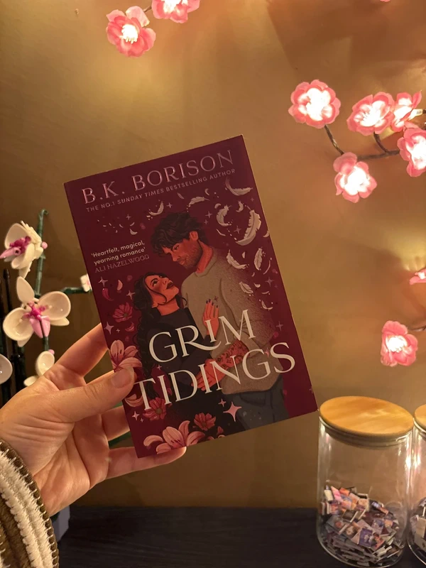 Sprayed edge Grim tidings ~ B.K. Borison