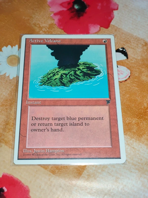 Magic the Gathering- Active Volcano