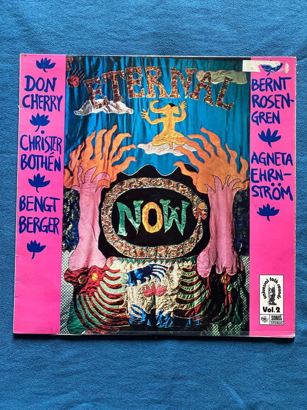 Disque 33 tours - Din Cherry - The eternal now - 1974 - Sonet