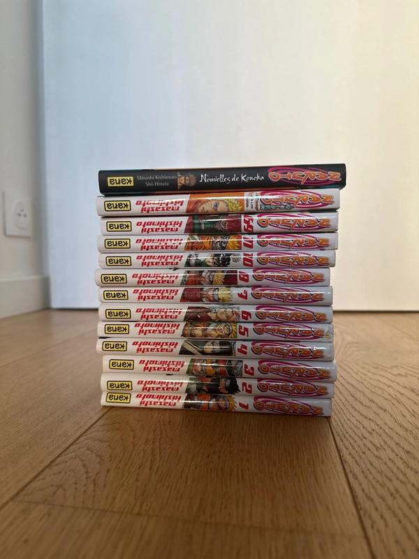 Lot de mangas Naruto