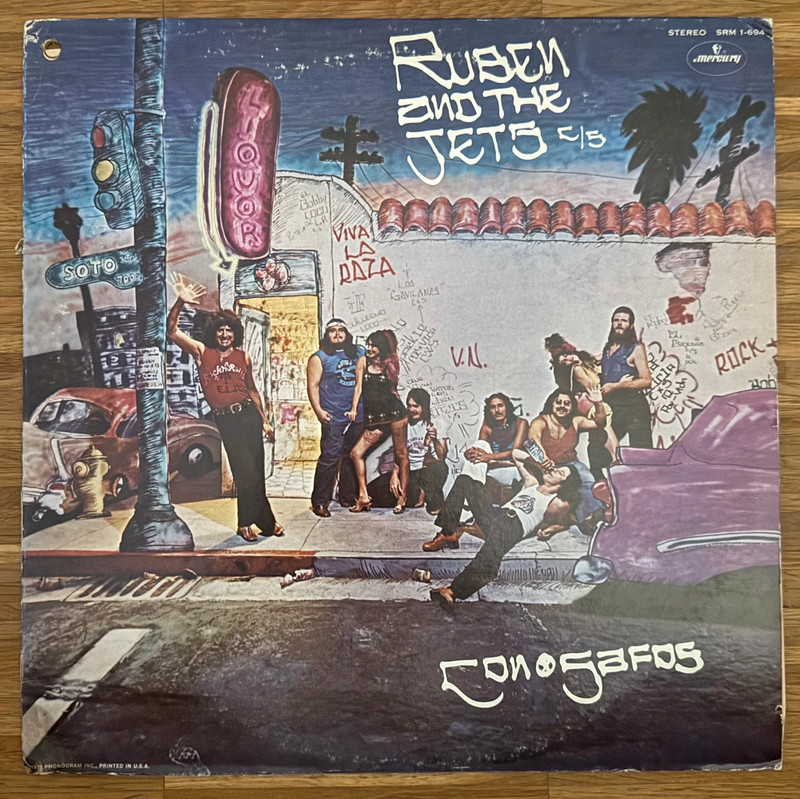 Mercury Ruben and the Jets - Con Safos - Vinyl LP Stereo 12" 1973 SRM 1-694