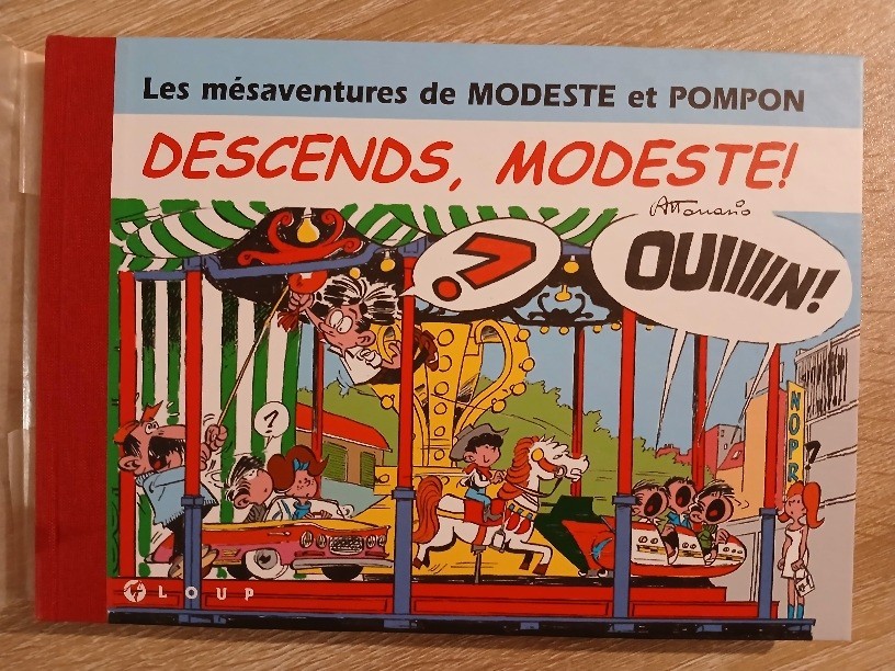 Modeste et Pompon 3. Descends, Modeste ! Tirage de tête signé Attanasio
