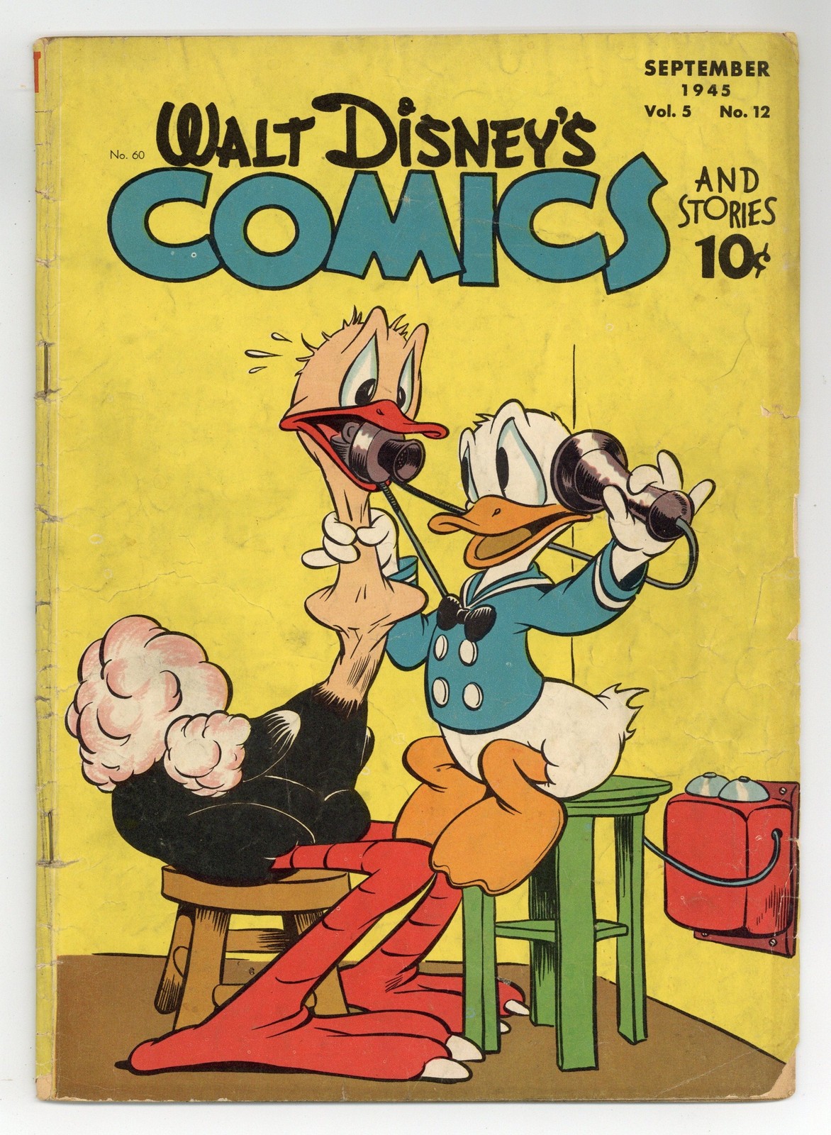 Walt Disney's Comics and Stories #60 GD+ 2.5 1945