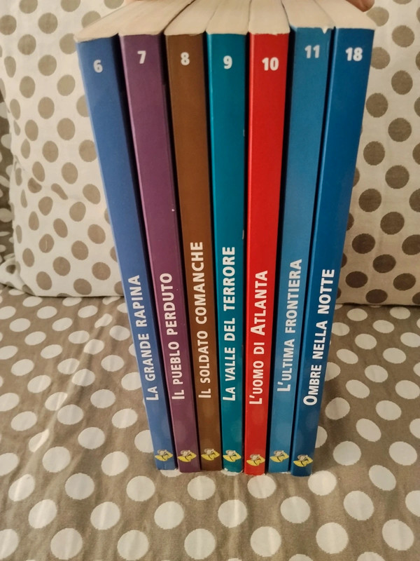 Lotto 7 Fumetti Tex Stella d'Oro (Ristampa Texoni) nn. 6, 7, 8, 9, 10, 11, 18 - Bonelli