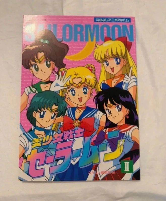Sailor Moon anime book 2 color giapponese