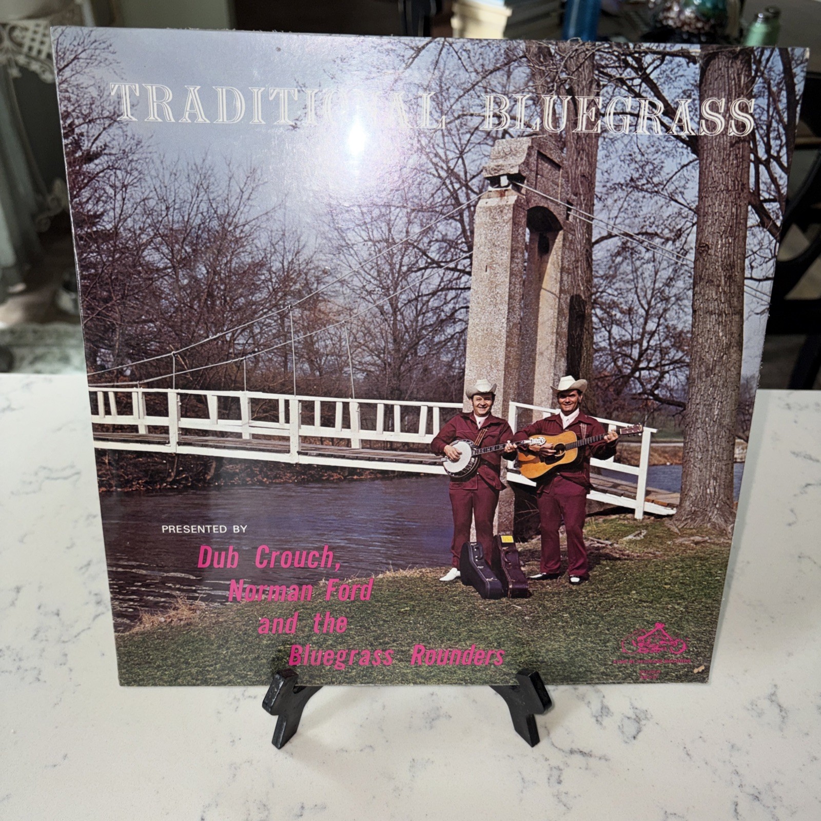 VTG SEALED CROUCH, NORMAN FORD & BLUEGRASS ROUNDERS: traditional bluegrass LP