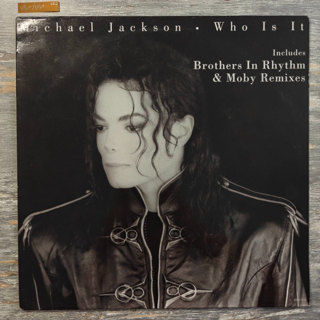 RARE Michael Jackson Who Is It 12" Vinyl Maxi Single 1992 Holland Epic VG+