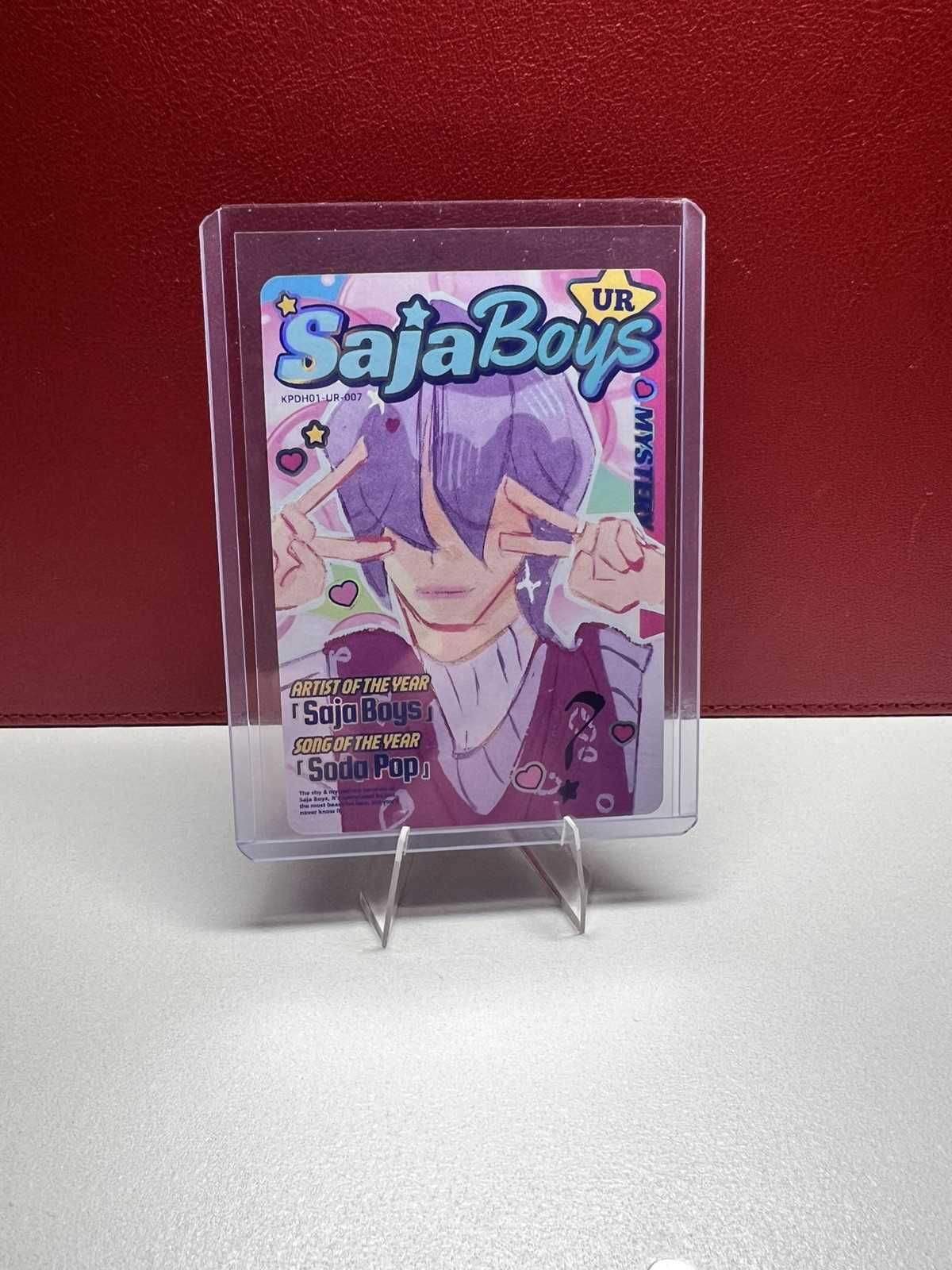 KPDH01-UR-007 Mystery Saja Boys - KPop Demon Hunters Kayou Energy Edition NM