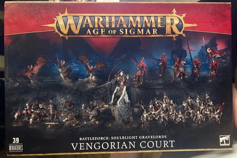 Warhammer Age of Sigmar: Soulblight Gravelords: Vengorian Court Battleforce