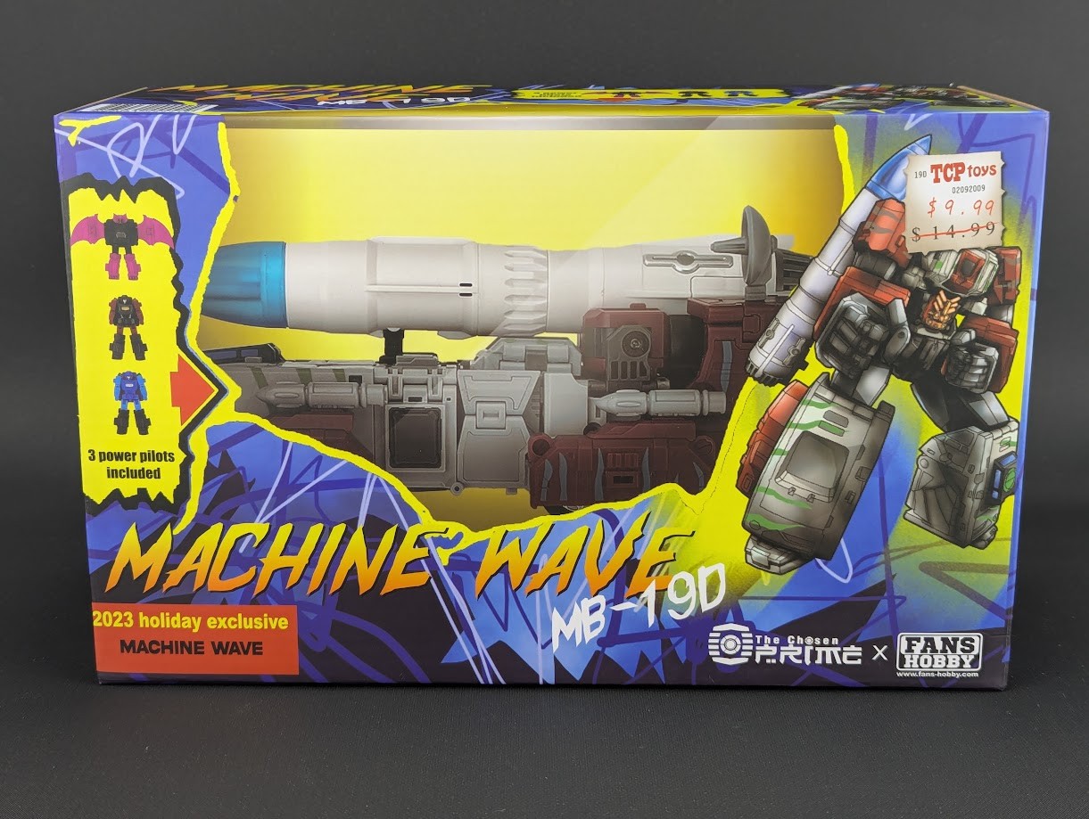 Fans Hobby Machine Wave complete MB-19D Masterpiece TCP Holiday Exclusive