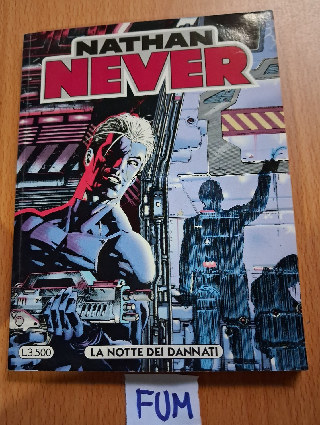 fumetto nathan never n.83 la notte dei dannati aprile 1998 bonelli editore
