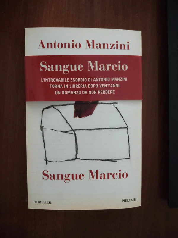 Vendo libro scritto da Antonio Manzini Sangue Marcio