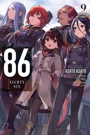 YEN PRESS 86 (Eighty-Six) Light Novel- (English V.) 09 by Rai Hebino, Tsukikage