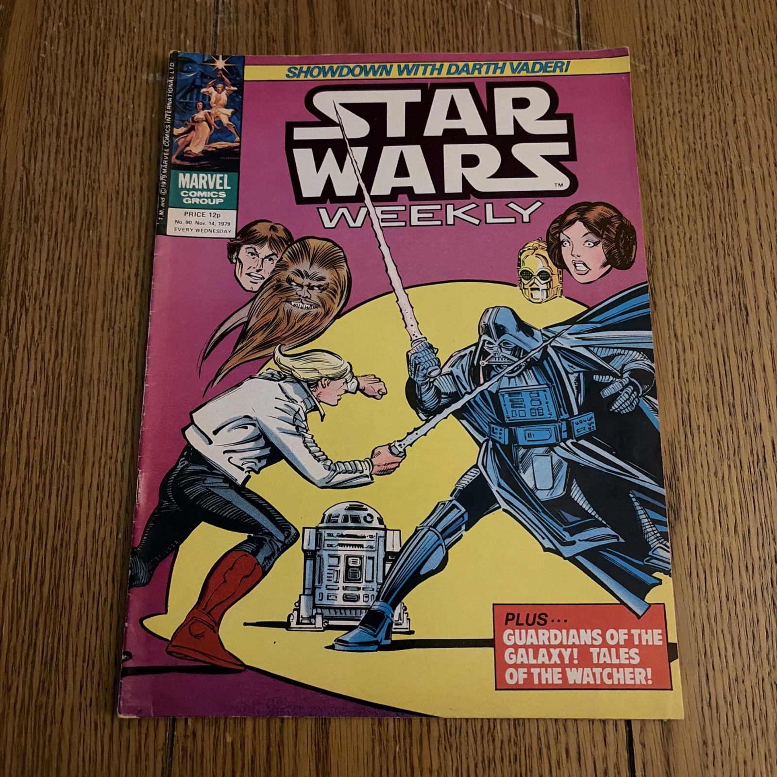 VINTAGE STAR WARS  WEEKLY COMIC NO. 90 1979 NOVEMBER 14th