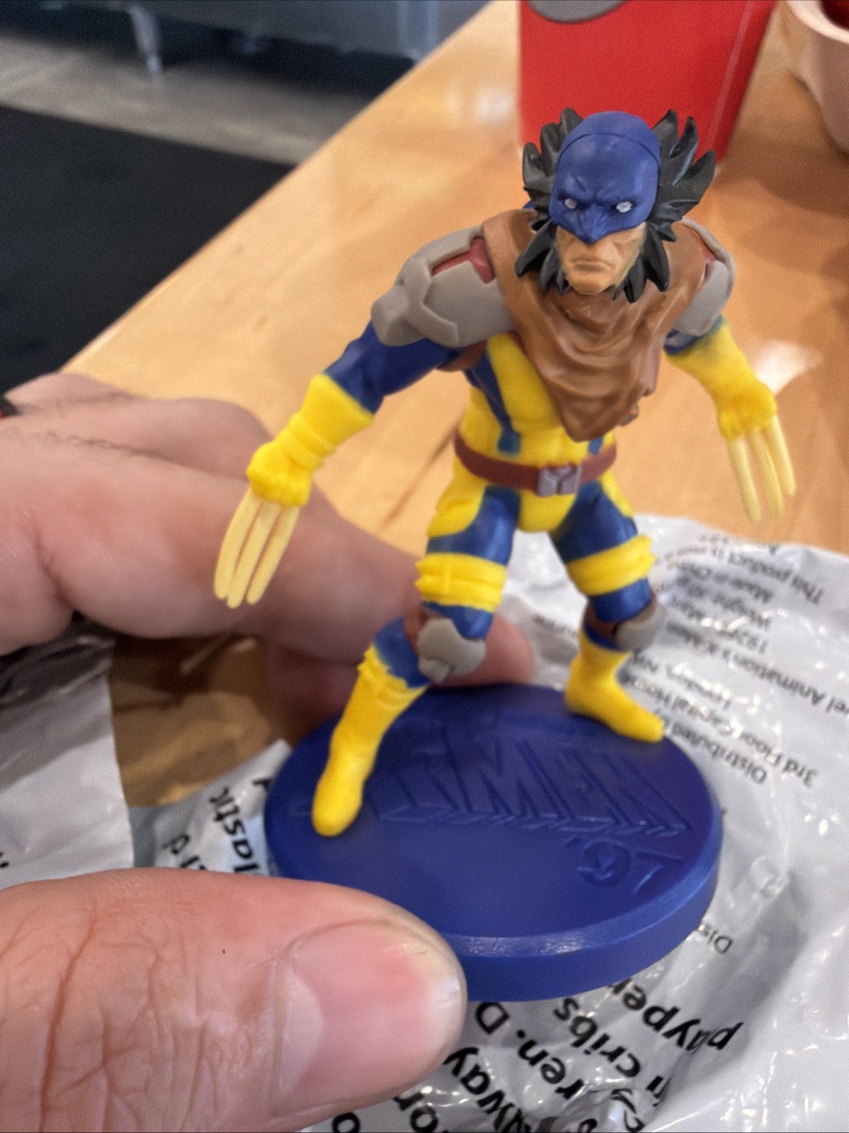 Dave's Hot Chicken Wolverine X-men 97Figurina Marvel Comics Nuova