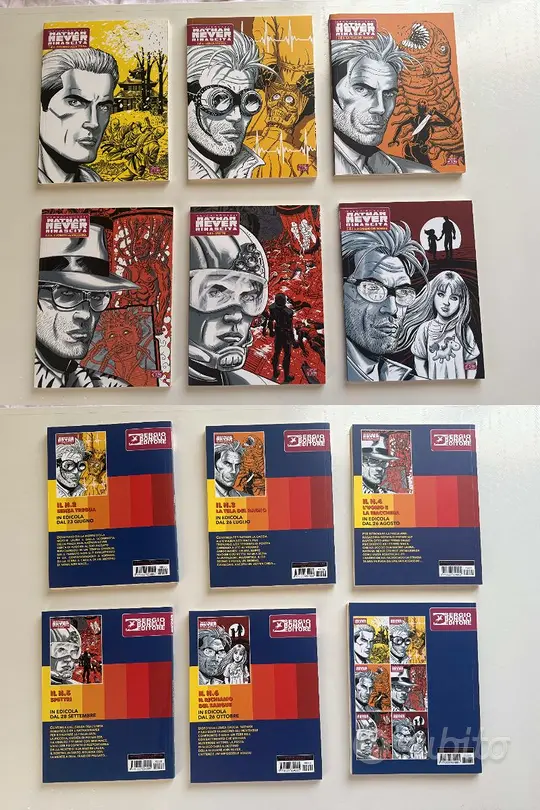 NATHAN NEVER RINASCITA 1-6 MINISERIE COMPLETA OTTI