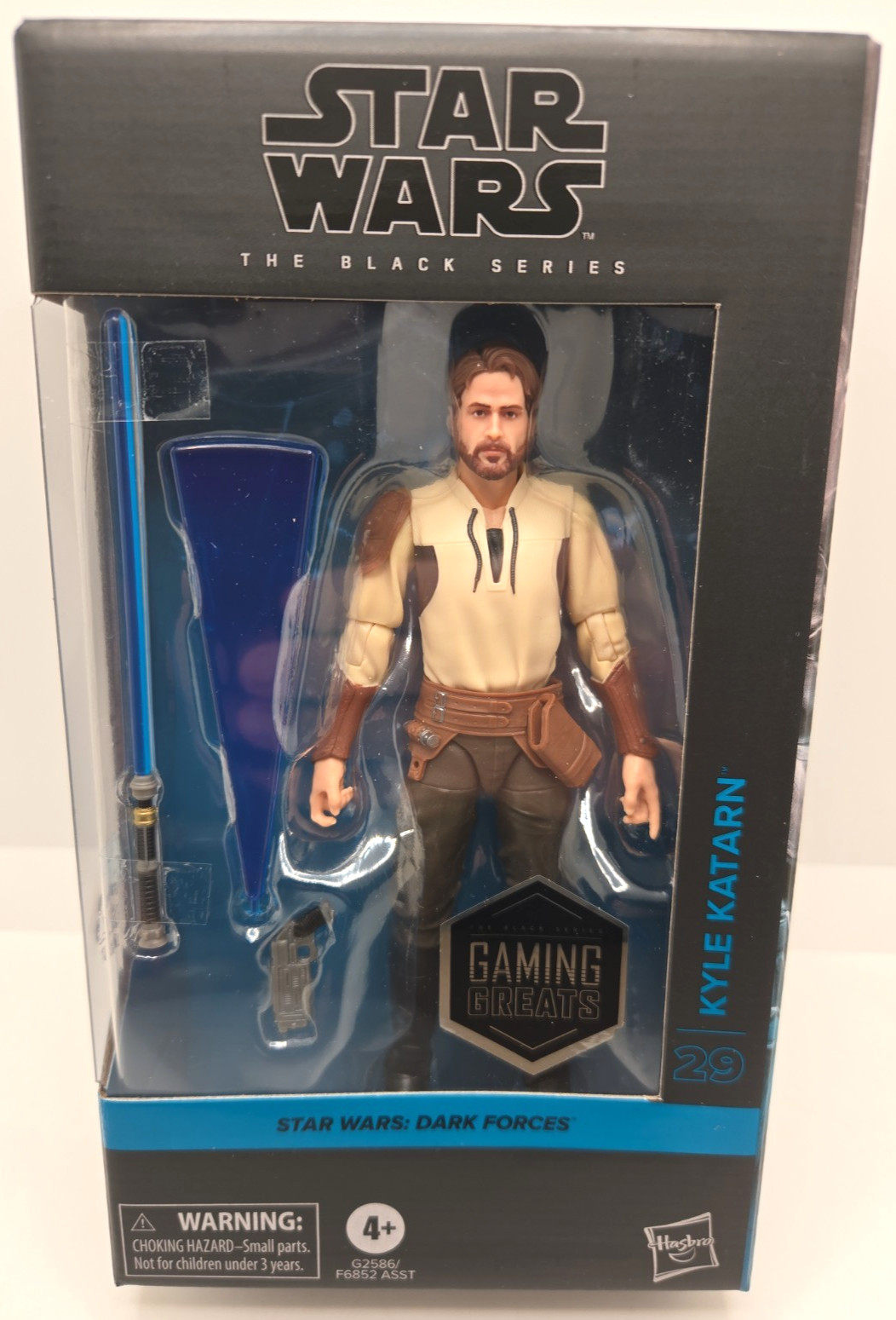Star Wars The Black Series Modellino Kyle Katarn Grandi del Gioco Forze Oscure 6" #29