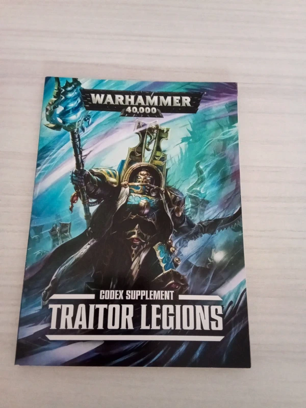 Codex supplement Wh40k legioni traditrici 7° ed