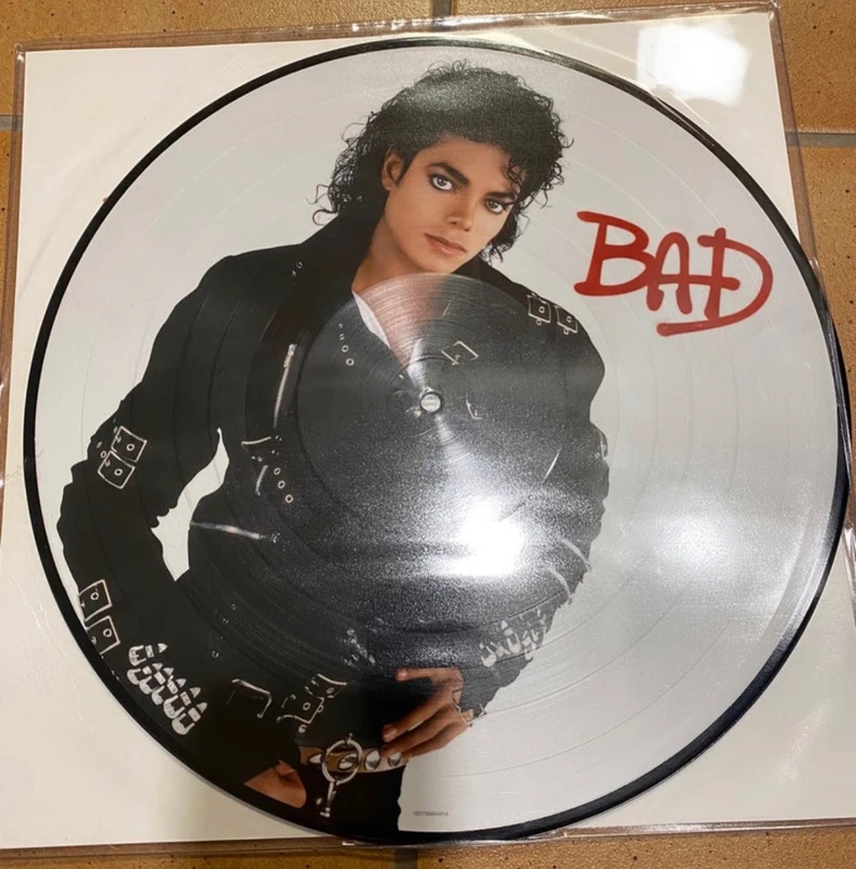 Disco de vinilo Michael Jackson - Bad (Picture)
