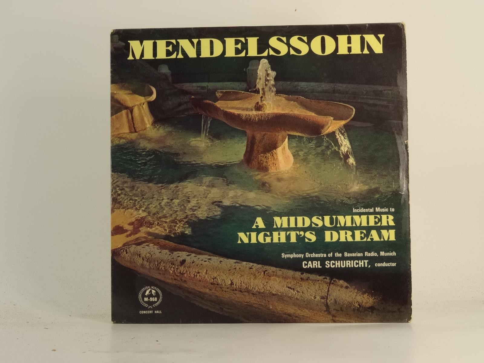 CARL SCHURICHT MENDELSSOHN A MIDSUMMER NIGHT'S DREAM (78) 4 Track 7" Single plus