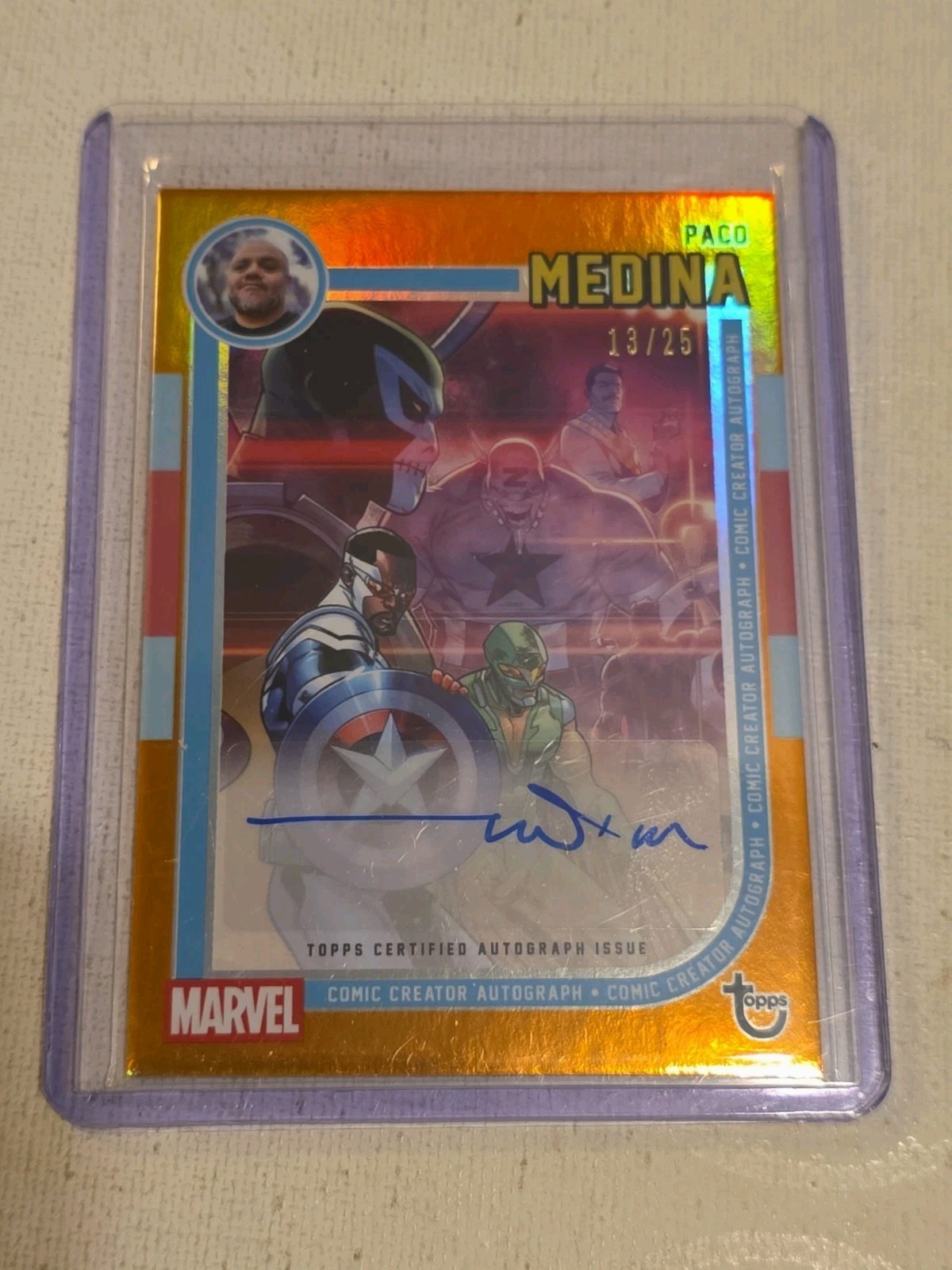 2026 Topps Marvel Brooklyn Collection – Paco Medina  /25 Comic Creator Autograph
