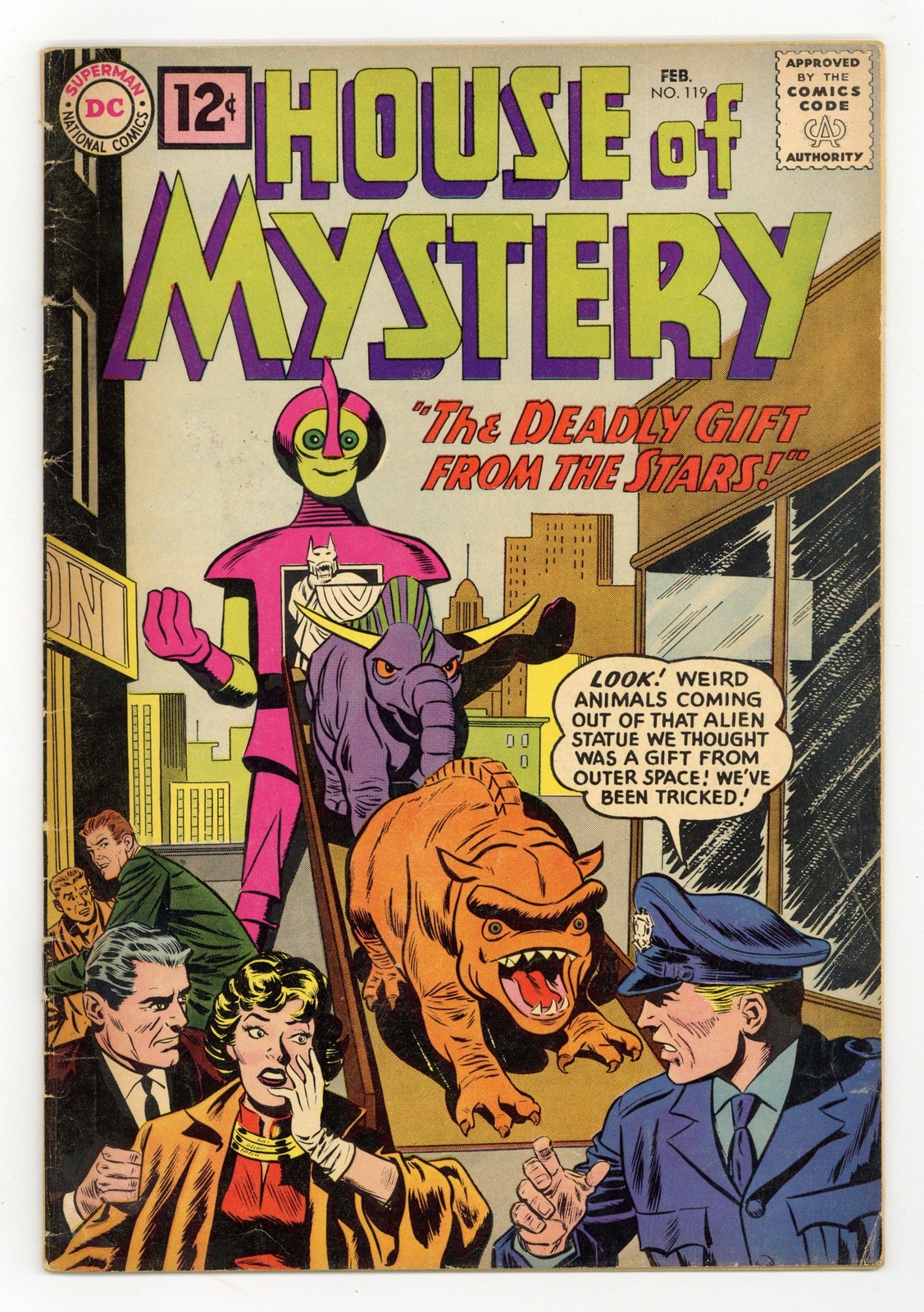 Casa del Mistero #119 VG- 3.5 1962