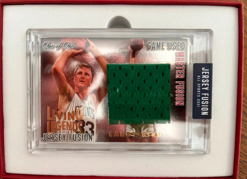 Cromo Larry Bird 1 de 1 one of one