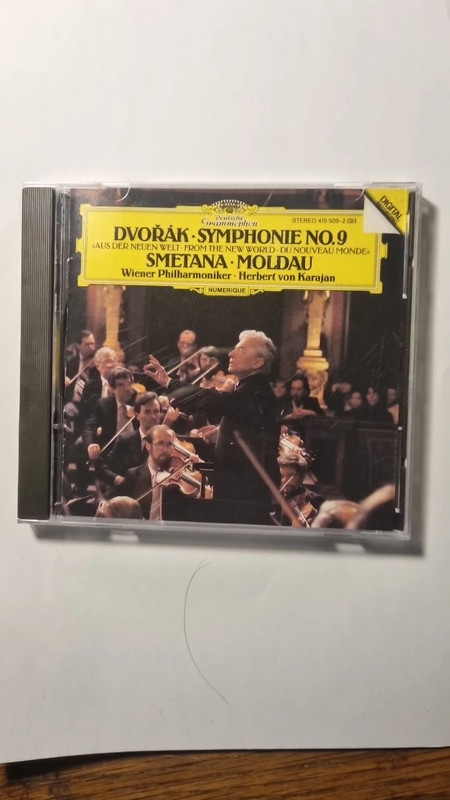 Dvorak , Smetana , Wiener Philharmoniker, Herbert Von Karajan - Symphonie Nr. 9 Moldau