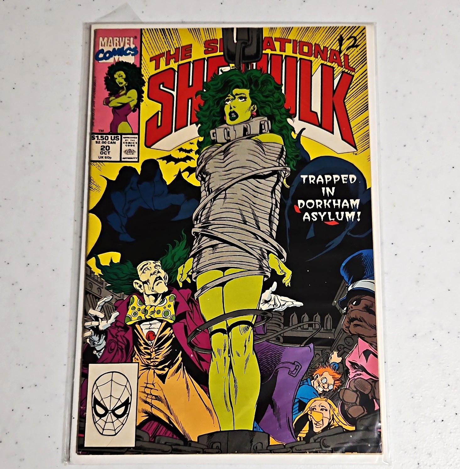 Marvel Comics The Sensational She-Hulk #20 1990 fumetto John Byrne