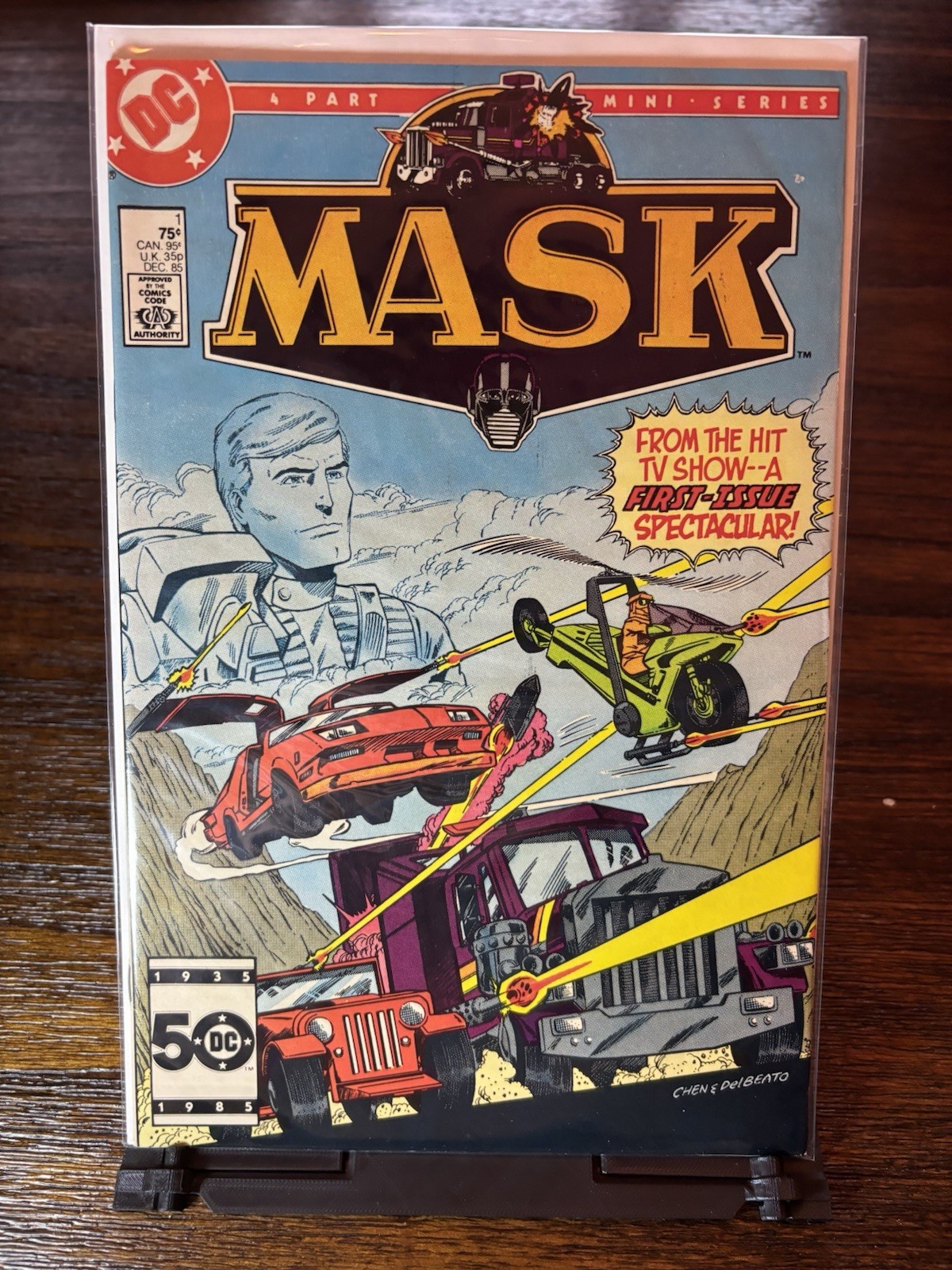 Maschera #1 (di 4) DC Comics 1985 Prima Edizione Diretta Ed. 1° app. Maschera VF/NM