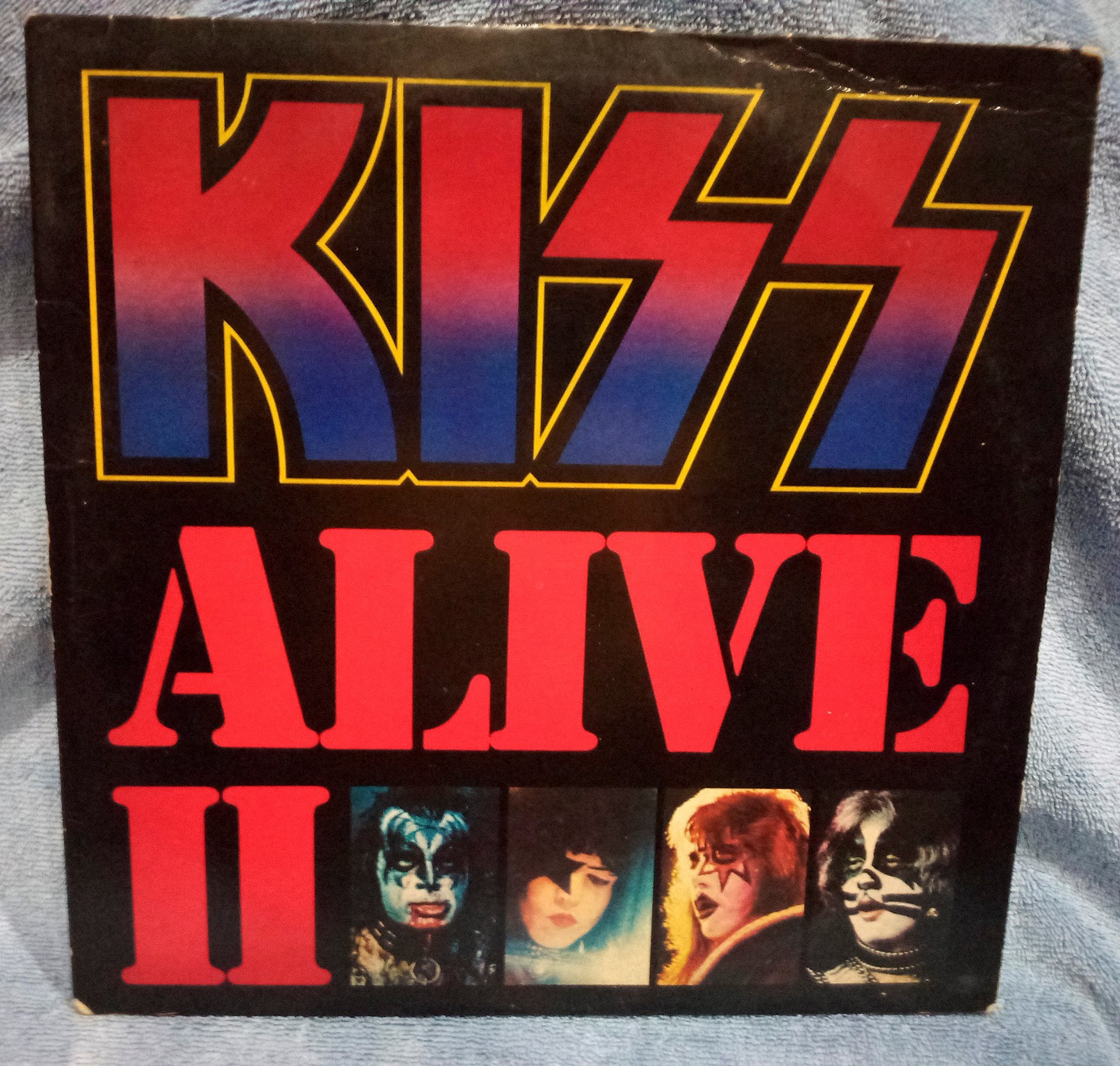 KISS "Alive II" 1977 Casablanca Gatefold Double LP W/Booklet NBLP-7076 VG