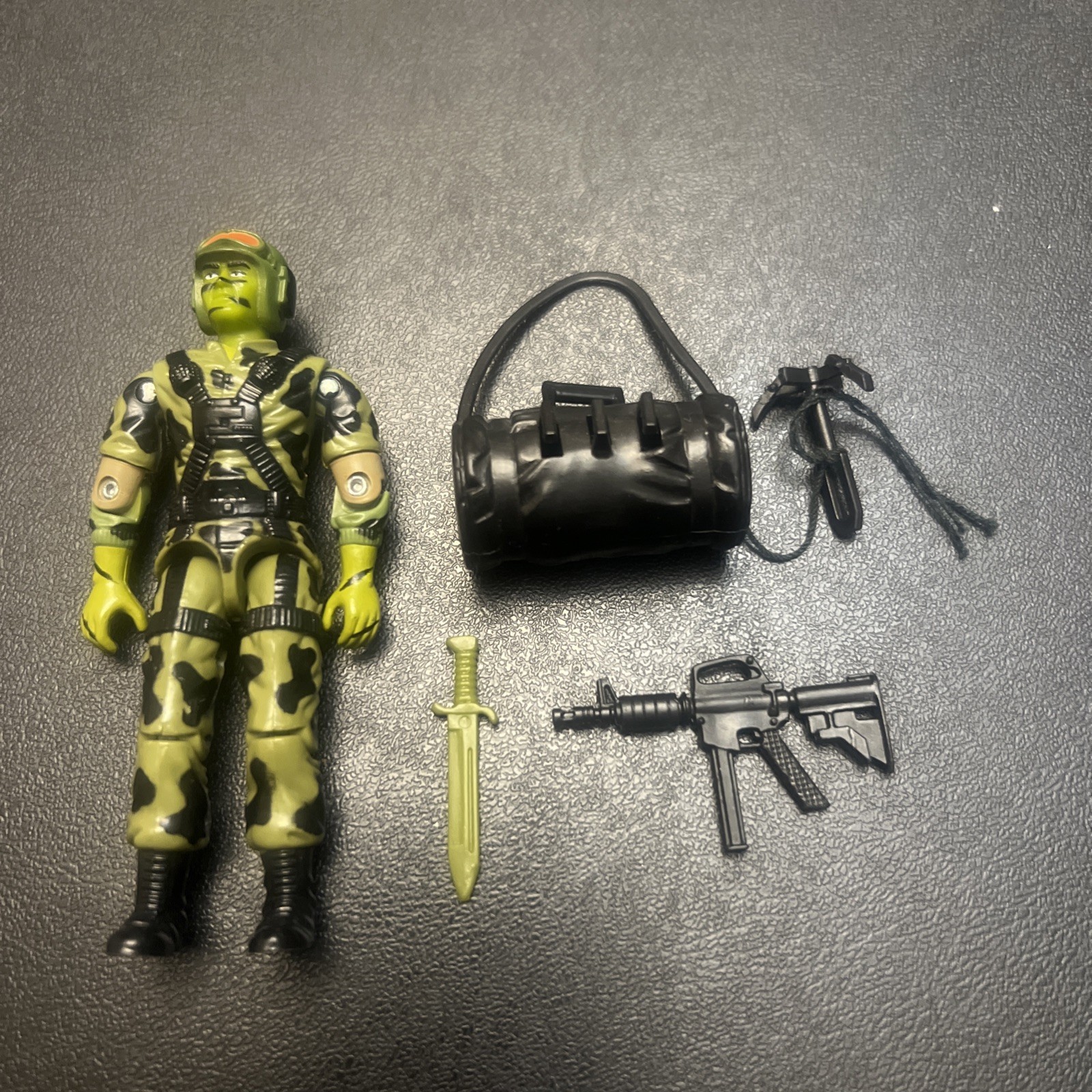 Modellino Gi Joe 3.75 Hit & Run 1988 completo L5