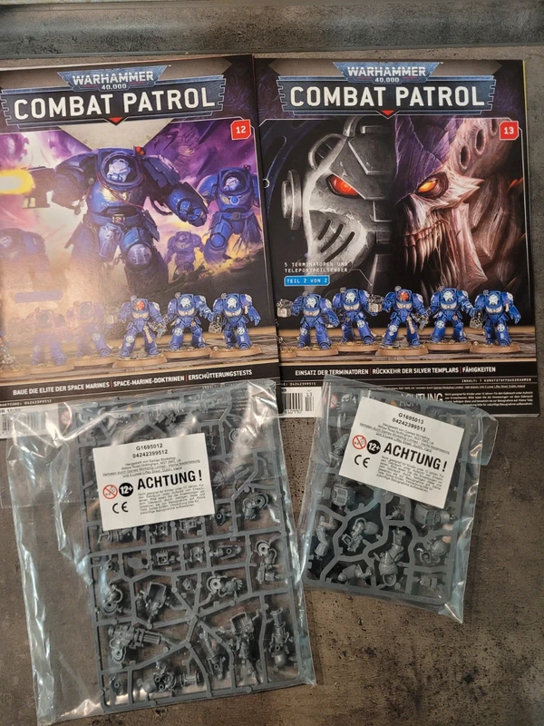 Combat Patrol 12 + 13, GW Hachette, OVP deutsch, Space Marines
