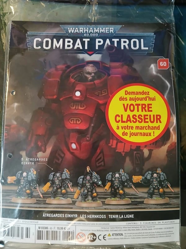 Combat Patrol Hachette – Fascicule n°60 Warhammer 40,000