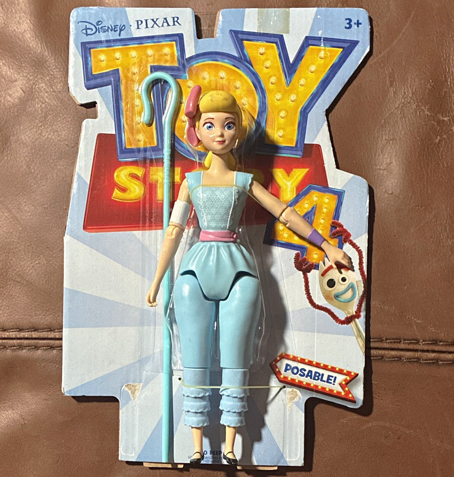 Disney Pixar Bo Peep Modellino Posable con Staff Toy Story 4